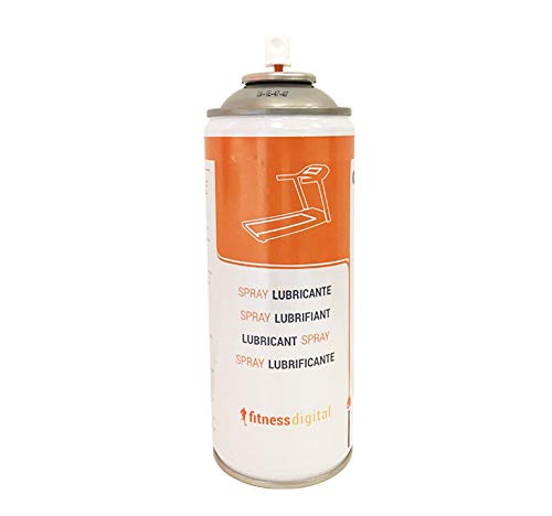 fitnessdigital Spray lubricante para Cintas de Correr 400ml - Compatible con Cintas domésticas