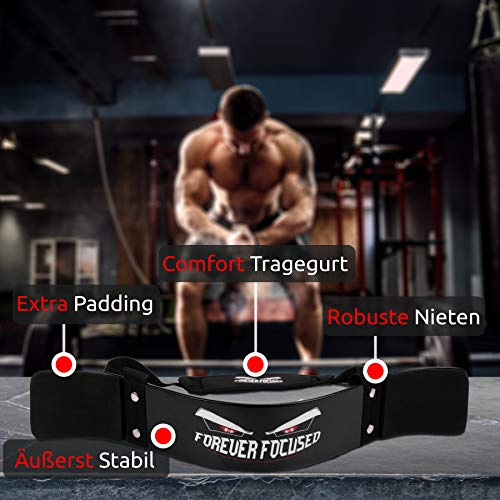 FOREVER FOCUSED® Premium Biceps Blaster Isolator Bomber Curl Aislador de biceps para musculacion, Aislador El Brazo Training bueno para Musculacion pesas maquina, Accesorio para Gimnasio