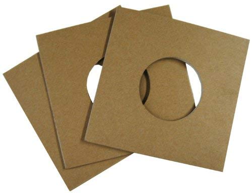 Fundas para Discos DE Vinilo Singles 7" (Los Discos Pequeños) DE Carton Kraft - Ref. 1494