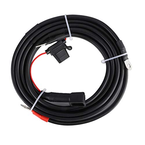 Fydun Cable de Batería de 2M con Cubierta Impermeable Y Enchufe de Conexión Rápida para Motor Fueraborda Parsun Powertec 30-85HP