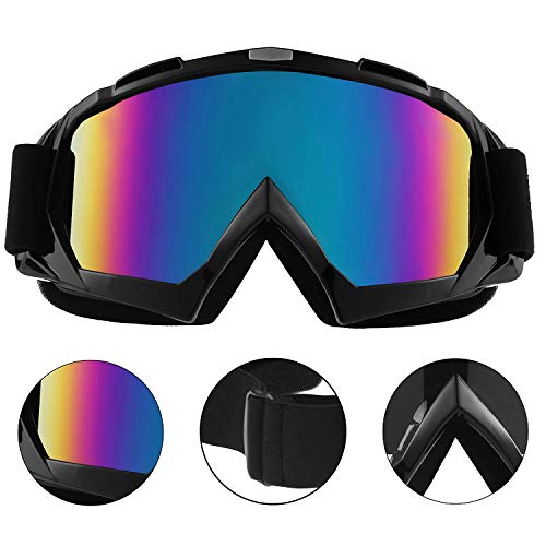 Gafas de Moto de Cross UV Protección Antivaho para Actividades Moto Cross MTB Bicicleta Snowboard Esquí Ciclismo