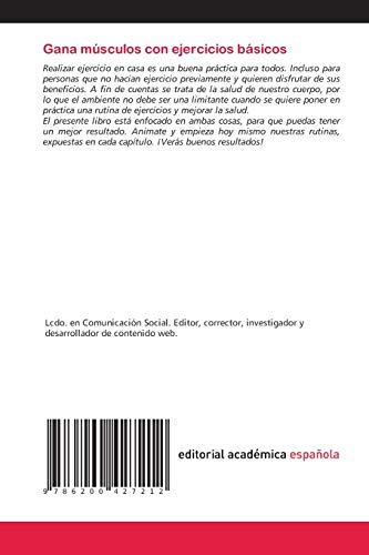 Gana músculos con ejercicios básicos: ¡Ejercítate desde casa!