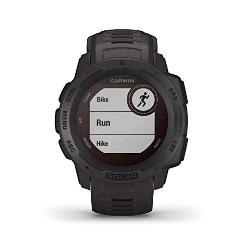 Garmin Instinct Solar Reloj Inteligente con GPS y una Aplicación Especial de Deportes Electrónicos