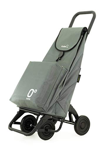 Garmol Carro Compra, Gris, 66L