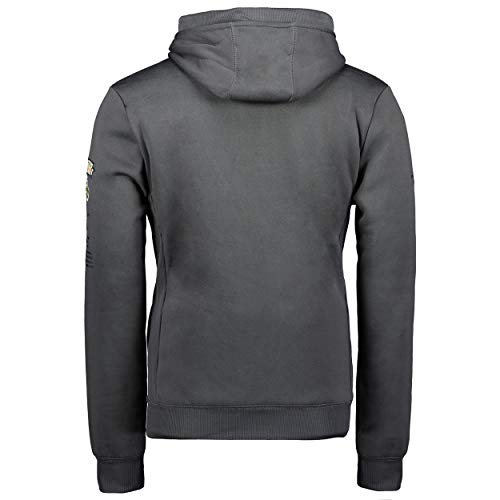 Geographical Norway - Sudadera DE Hombre GYMCLASS Gris Oscuro M