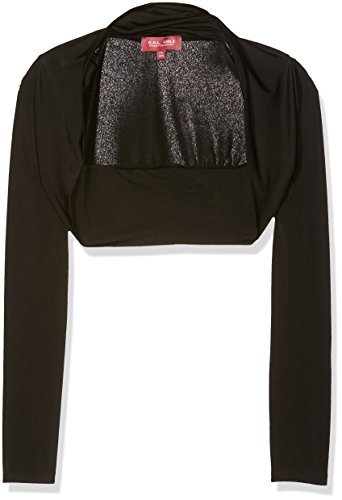 GOL Jersey-Bolero Chaqueta, Negro (Black 2), 164 cm para Niñas