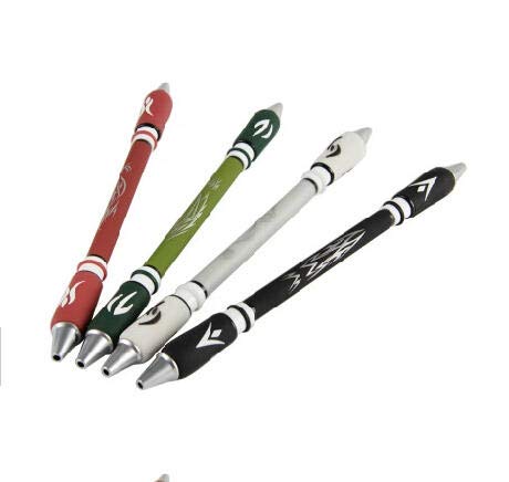 GOZAR 1 PC Non Slip Recubierto 21Cm Spinning Pen Pro Competencia Color Aleatorio -Estilo 1