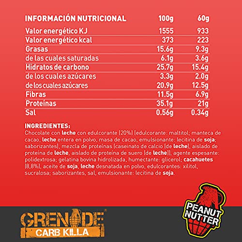 Grenade Carb Killa High Protein and Low Carb Barra - Selection Box - 12 Unidades