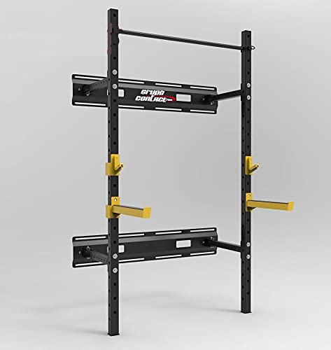 Grupo Contact Rack abatible Jaula Sentadillas (Uso Profesional) abatible Mod. TS108