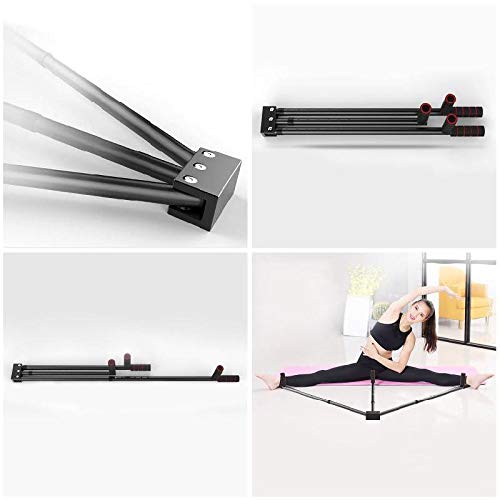 Guajave Hierro Pierna para Estirar 3 Barras Patas Extensión Split Máquina Flexibilidad Entrenador Herramienta para Ballet Balance