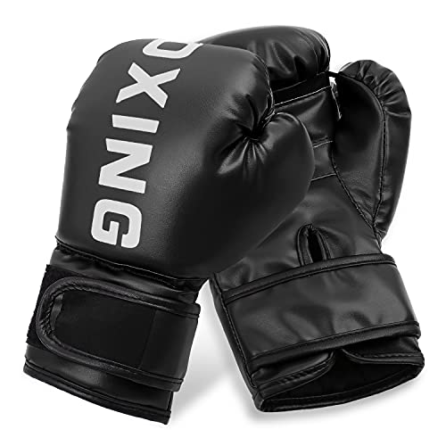 Guantes de Boxeo para Entrenamiento y Sparring, Guantes de Combate, Guantes de Saco de Boxeo para MMA Muay Thai y Kick Boxing