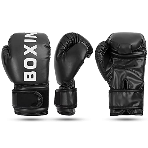 Guantes de Boxeo para Entrenamiento y Sparring, Guantes de Combate, Guantes de Saco de Boxeo para MMA Muay Thai y Kick Boxing