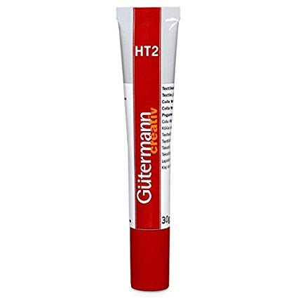 Gutermann - Cola textil HT2 para telas, lana, cintas de algodón, dobladillos, reparaciones. resistente al lavado