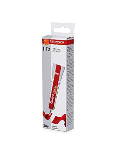 Gutermann - Cola textil HT2 para telas, lana, cintas de algodón, dobladillos, reparaciones. resistente al lavado