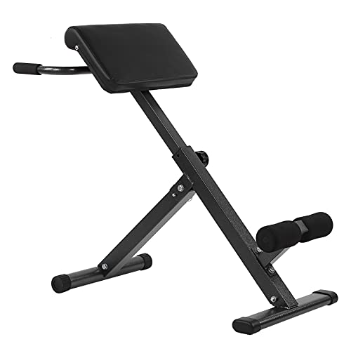 Haofy Silla Romana Ajustable Hiperextensión, Entrenamiento Multifuncional Banco De Hiperextensión Plegable Espalda En Casa Gimnasio Silla De Ejercicio Equipo De Fitness