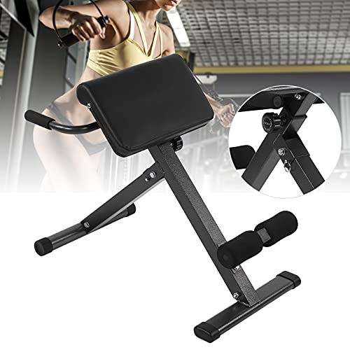 Haofy Silla Romana Ajustable Hiperextensión, Entrenamiento Multifuncional Banco De Hiperextensión Plegable Espalda En Casa Gimnasio Silla De Ejercicio Equipo De Fitness