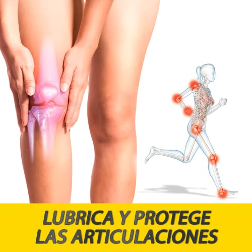 Healthy Fusion Glucosamina + Condroitina + Cúrcuma, Potente Antiinflamatorio y Analgésico, Elimina Dolores Articulares y Musculares, Fórmula Eficaz que Protege y Regenera Articulaciones, 90 Cápsulas