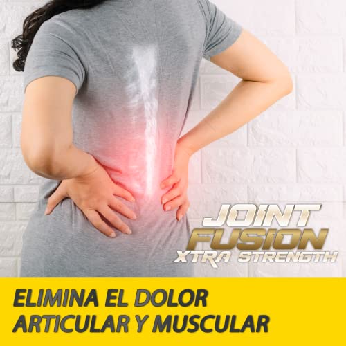 Healthy Fusion Glucosamina + Condroitina + Cúrcuma, Potente Antiinflamatorio y Analgésico, Elimina Dolores Articulares y Musculares, Fórmula Eficaz que Protege y Regenera Articulaciones, 90 Cápsulas