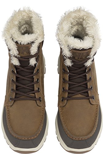 Helly Hansen Winterboots, Botas de Nieve Hombre, Marrón Tobacco Brown Espresso Natura 766, 40 EU