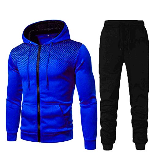 Honestyi Chandal Hombre Completo Sudadera Y Pantalón Deportivo Para Hombre Ropa Para Gimnasio Hombre Chandal Barato Apto Para Entrenamiento Deportivo Fitness Corriendo