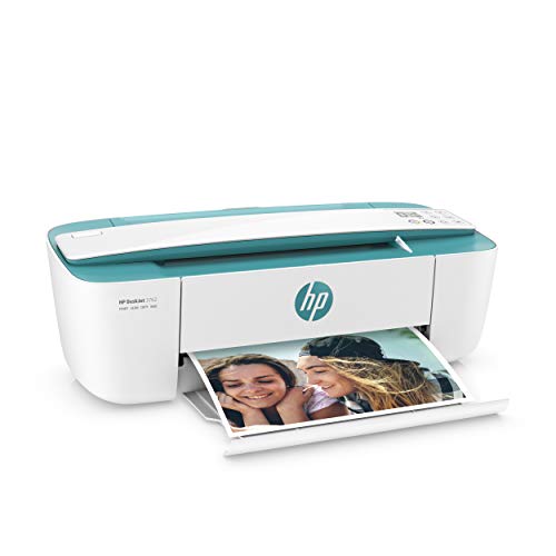 HP DeskJet 3762 T8X23B, Impresora Multifunción A4, Imprime, Escanea y Copia, Wi-Fi, Wi-Fi Direct, USB 2.0, HP Smart App, Incluye 4 Meses del Servicio Instant Ink, Verde Agua