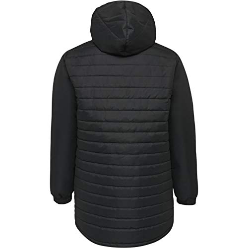 hummel Promo Bench-Parka Chaqueta, Hombre, Negro, Small