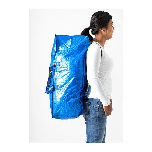 Ikea 990067 Bolsa para Carro, Azul, 35x28x3 cm