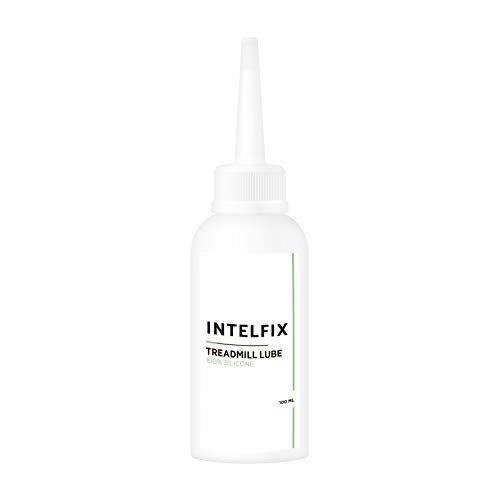 INTELFIX Aceite de Silicona para Cinta de Andar - Lubricante Silicona Cinta Correr - 100% Aceite Silicona para Maquina de Correr, Fácil Aplicación - Lubricante Cinta de Correr, Reduce Fricción - 100ml