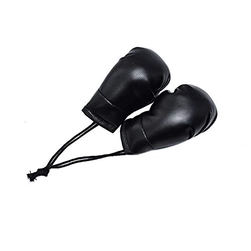 iSpchen 2pcs 10cm Mini Guante de Boxeo Para Coche, Colgante de Guantes de Boxeo, Adornos Colgantes Para decoración de Interiores de Coche