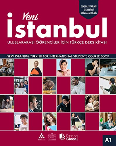 Istanbul A1 Turkce Seti Yeni, Libro de Curso de Turco con Libro de Ejercicios, Nivel Principiante, Aprender Turco