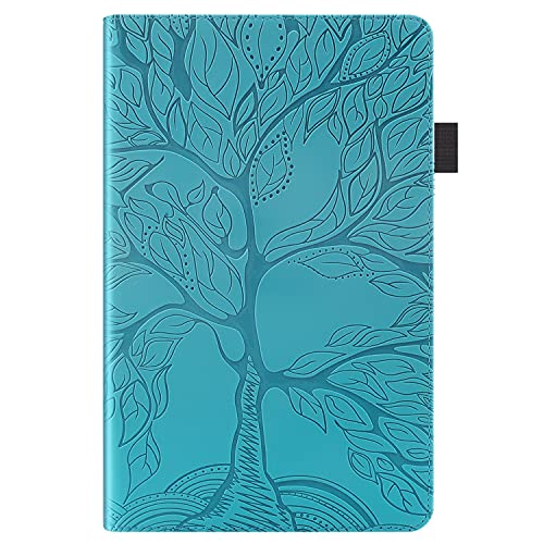 Jajacase Funda para Lenovo Tab M10 HD 2nd Gen 2020 TB-X306X/F (10.1") Tableta Cubierta - Folio Libro Wallet Case Flip Cover Estuche Protector Carcasa con Soporte,Cuero PU Silicona,Azul