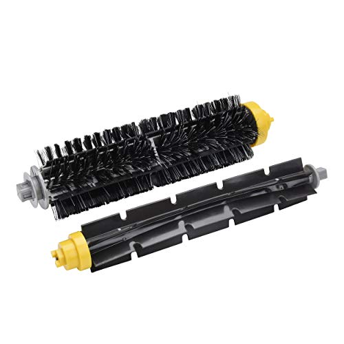 JoyBros Accesorios Repuesto para iRobot Roomba 600 612 615 616 650 660 671 690 692 694 698 Filtros HEPA Rodillos Cepillos Lateral Rueda Recambios