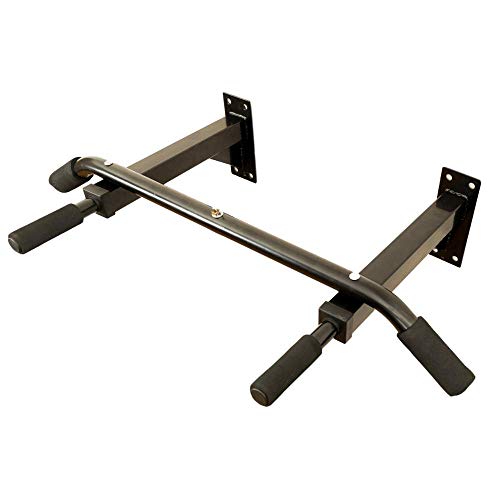 Kai Range Barra de Dominadas para Fijar en Pared para Gimnasio en Casa |Resistente para Uso en Interiores y Exteriores