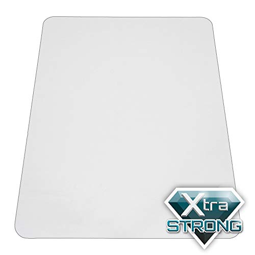 KAISER PLASTIC® Xtra Strong - Esterilla protectora para suelos, 92 x 122 cm, suelo duro, fabricada en Alemania