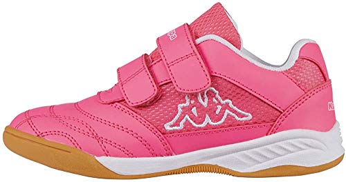 Kappa Kickoff, Zapatillas de Deporte Interior Niñas, Rosa (Pink/White 2210), 27 EU