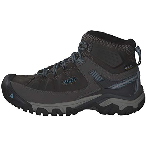 KEEN Targhee 3 Mid Height Waterproof, Botas para Senderismo Mujer, Imán Atlantic Blue, 39.5 EU