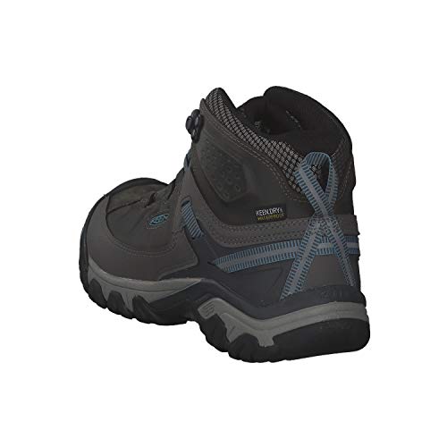 KEEN Targhee 3 Mid Height Waterproof, Botas para Senderismo Mujer, Imán Atlantic Blue, 39.5 EU