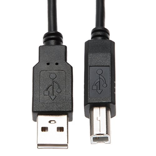 Keple Cable de impresión Extra Largo 3 Metros Compatible con Canon Pixma MG3051 / MG3650 / MG4250 / MG5750 / MG5751 / MG6850 / MG7750 / MX475 | Cable USB B Escáner Copiadora