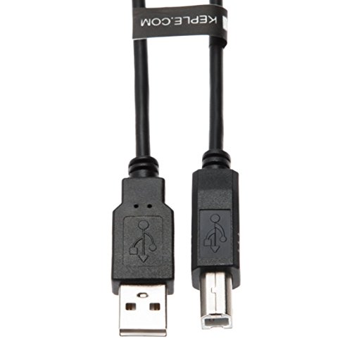 Keple Cable de impresión Extra Largo 3 Metros Compatible con Canon Pixma MG3051 / MG3650 / MG4250 / MG5750 / MG5751 / MG6850 / MG7750 / MX475 | Cable USB B Escáner Copiadora