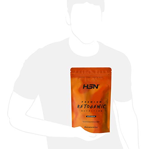 Keto Whey Protein de HSN | Sabor Chocolate Galleta 500 gr = 14 Tomas por Envase | Proteína Aislada de Suero CFM para Ganar Masa Muscular | Ideal Dieta Cetogénica