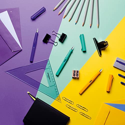 Lamy Safari Candy 1234834 Pluma estilográfica 21 – Pluma estilográfica Moderna en Color Violeta con Mango ergonómico y diseño Atemporal – Pluma F – Modelo Especial