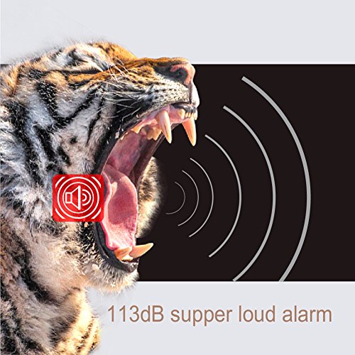 Lancoon Alarma De Bicicleta, Antirrobo para Vehículos De Motocicleta con Control Remoto, 113 Db Super Loud (Paquete De 1)