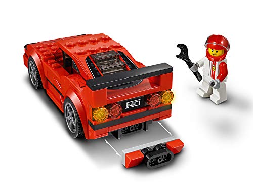 LEGO 75890 Speed Champions Ferrari F40 Competizione Juguete de Construcción, Coche para Niños