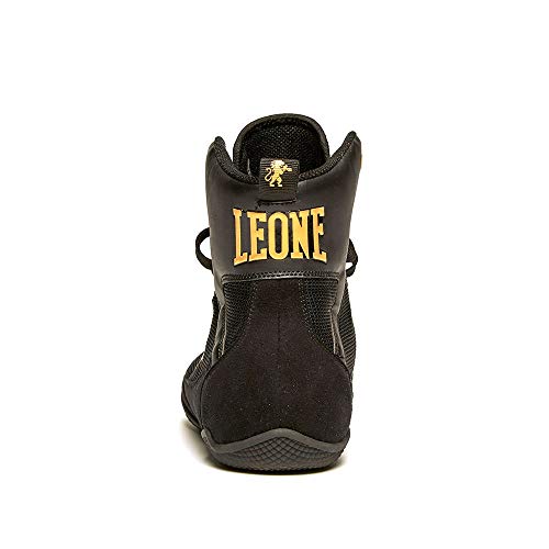 LEONE 1947 Premium Bata de Ring Unisex - Adulto, Negro, L/XL