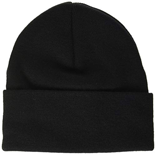 Levi's Red Batwing Embroidered Slouchy Beanie Gorro de punto, Negro (R Black 59), Talla única (Talla del fabricante: UN) para Hombre