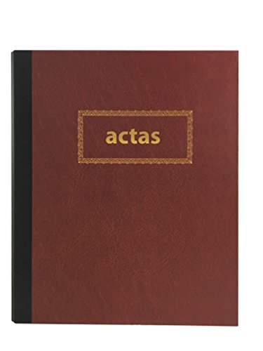 Libro de Actas de Hojas Móviles - Color Burdeos (Modelo 2)