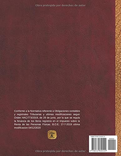 Libro Registro facturas recibidas. Contabilidad para autónomos y empresas. Libro de IVA soportado, Libro de compras y gastos: Conforme a la normativa ... contable Nº2 (Constitución de sociedad)