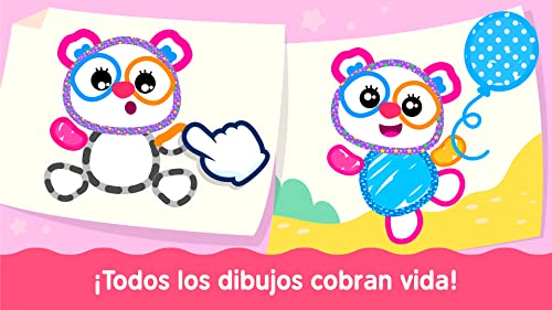 Libros para aprender a dibujar animales! Juegos infantiles con abecedario y numeros, bebes juegos educativos niños y niñas 2 3 4 5 6 años! Juego infantil chicas, juguete educativo! Libro colorear niña