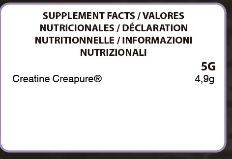 Life Pro Creatine Creapure 250g | Suplemento de Creatina en Polvo con 99.9% de Pureza para Deportistas, Aumenta Resistencia y Fuerza, Sabor Neutro