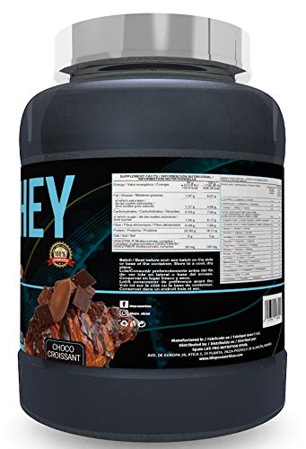 Life Pro Whey 1Kg | Suplemento Deportivo, 78% Proteína de Concentrado de Suero, Protege Tejidos, Anticatabolismo, Crecimiento Muscular y Facilita Períodos de Recuperación, Sabor Chocolate Croissant